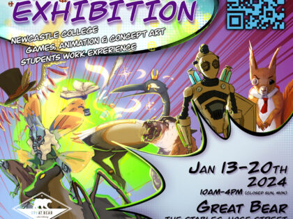 Sidekick Exhibition with Newcastle College
